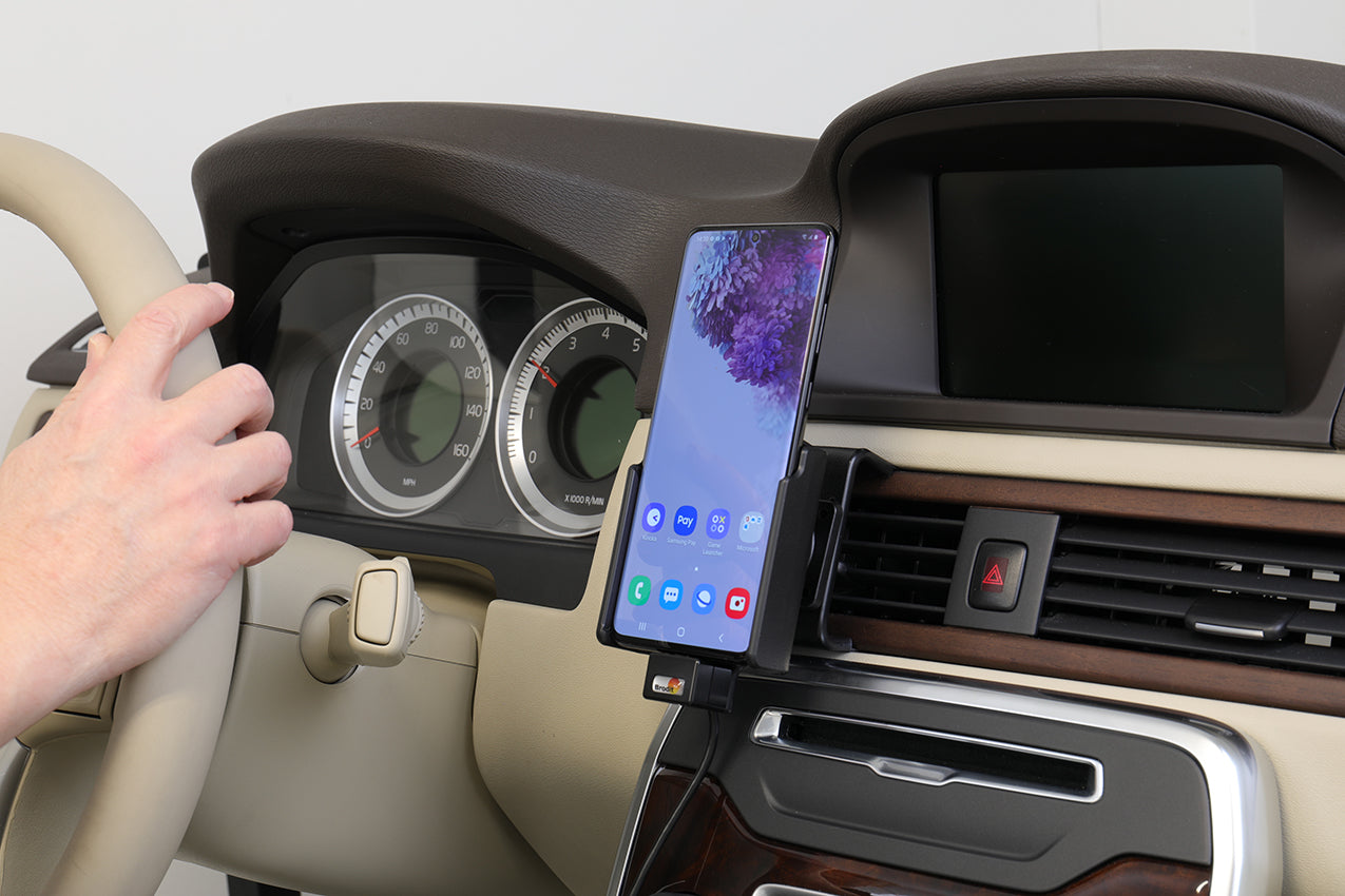 721191 - Aktív tartó USB-kábellel és szivargyújtó adapterrel