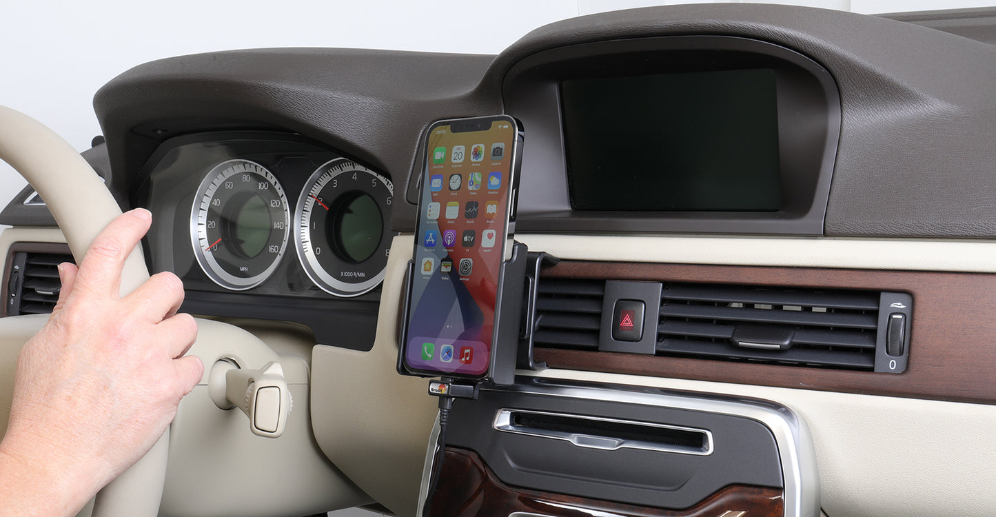 721236 - Aktív tartó USB-kábellel és szivargyújtó adapterrel