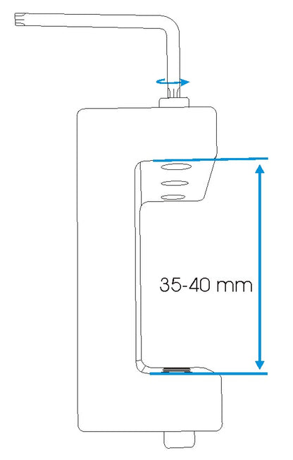 215710 - Pedestal Mount - Állványos rögzítő U-tartóval