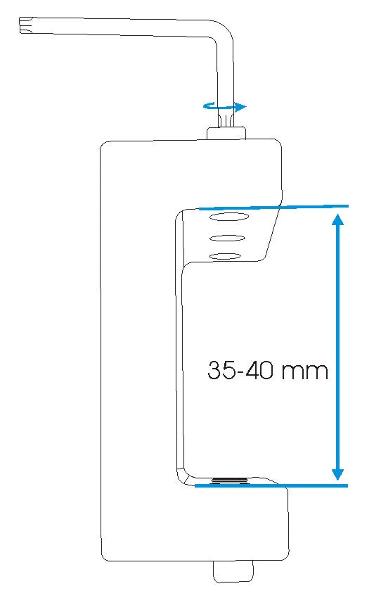215710 - Pedestal Mount - Állványos rögzítő U-tartóval