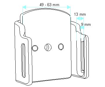 511231 - Passzív tartó csuklóval